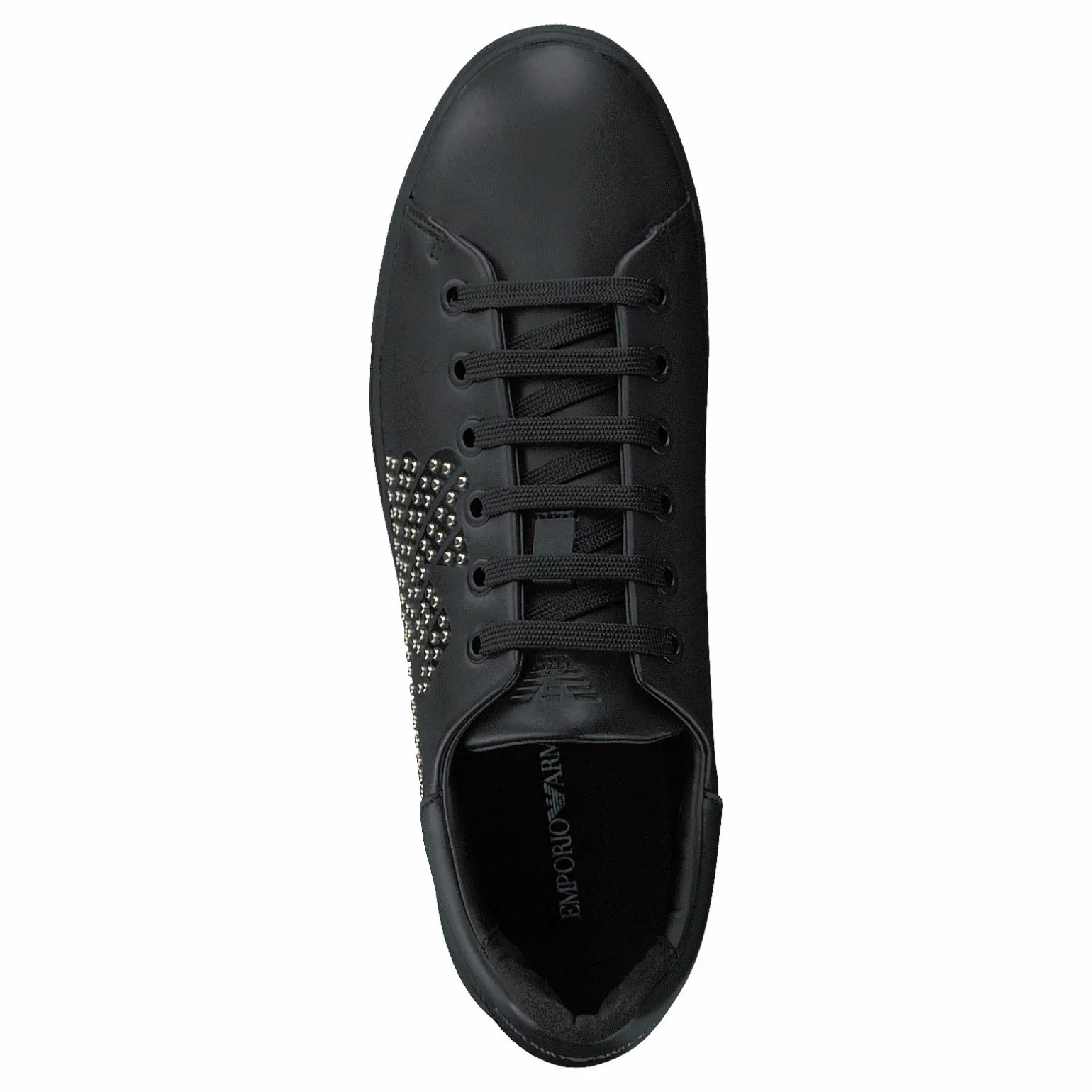 Lace Up Sneaker B168 Black+silver