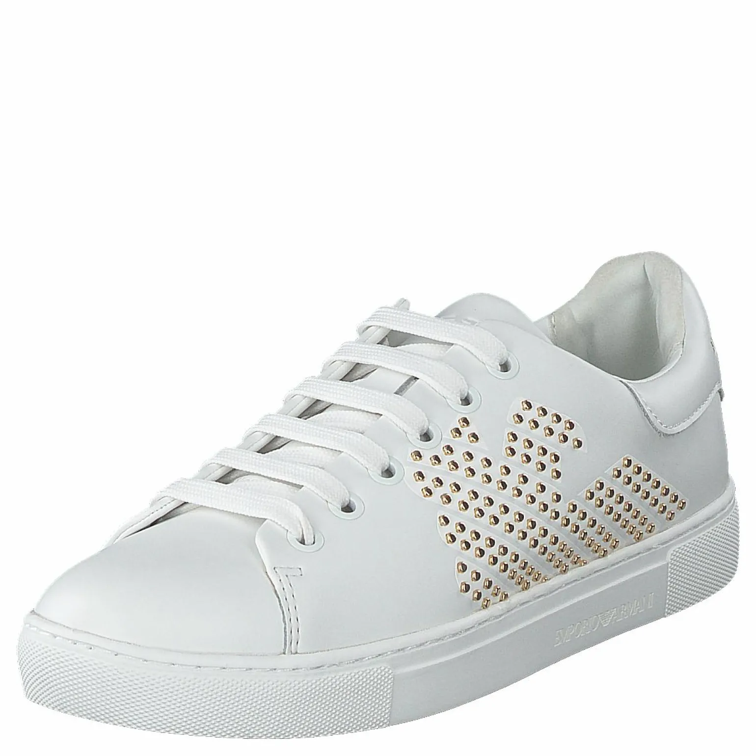 Lace Up Sneaker R579 White+gold