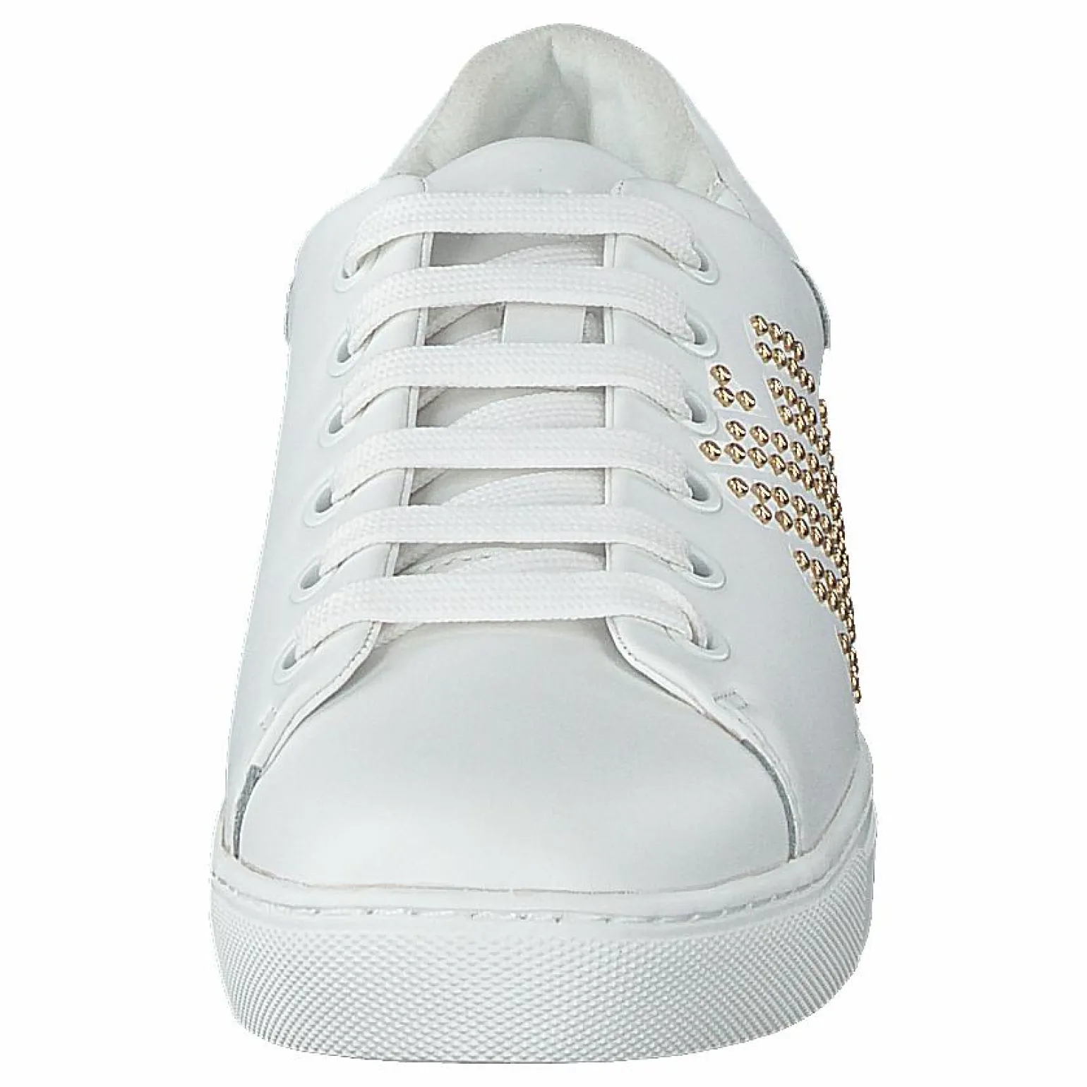 Lace Up Sneaker R579 White+gold