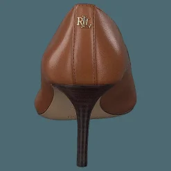 Lanette Leather Pump Deep Saddle Tan