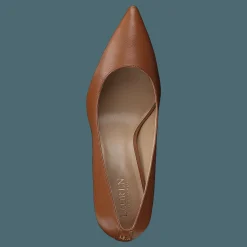 Lanette Leather Pump Deep Saddle Tan