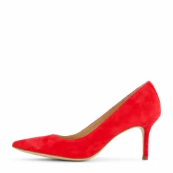 Lanette Suede Pump Martin Red