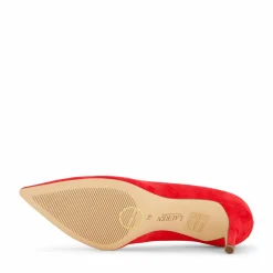 Lanette Suede Pump Martin Red