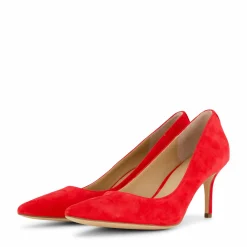 Lanette Suede Pump Martin Red