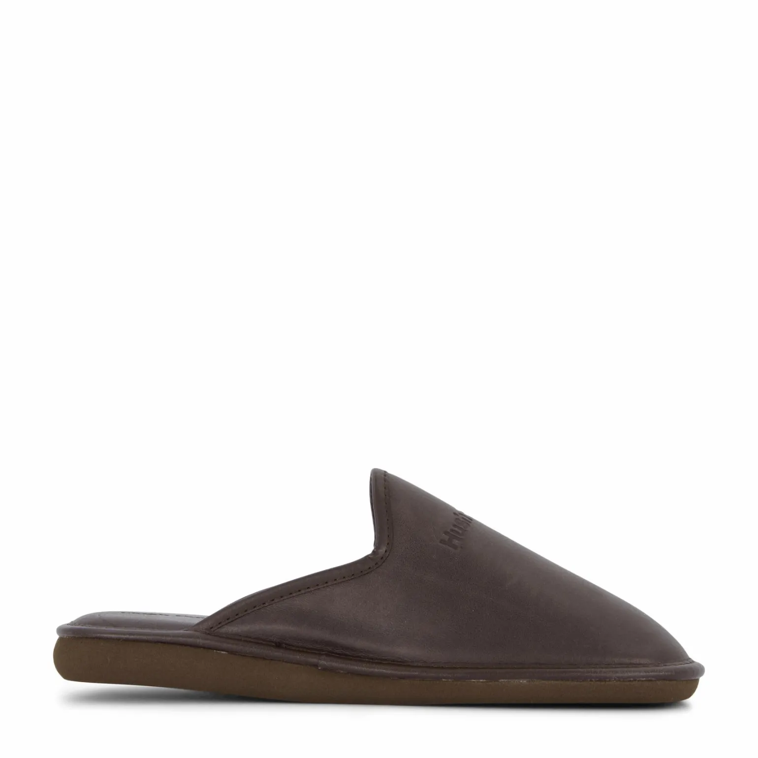 Leather Slipper Brown