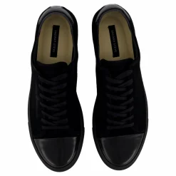 Lescape Suede Shiny Total Black