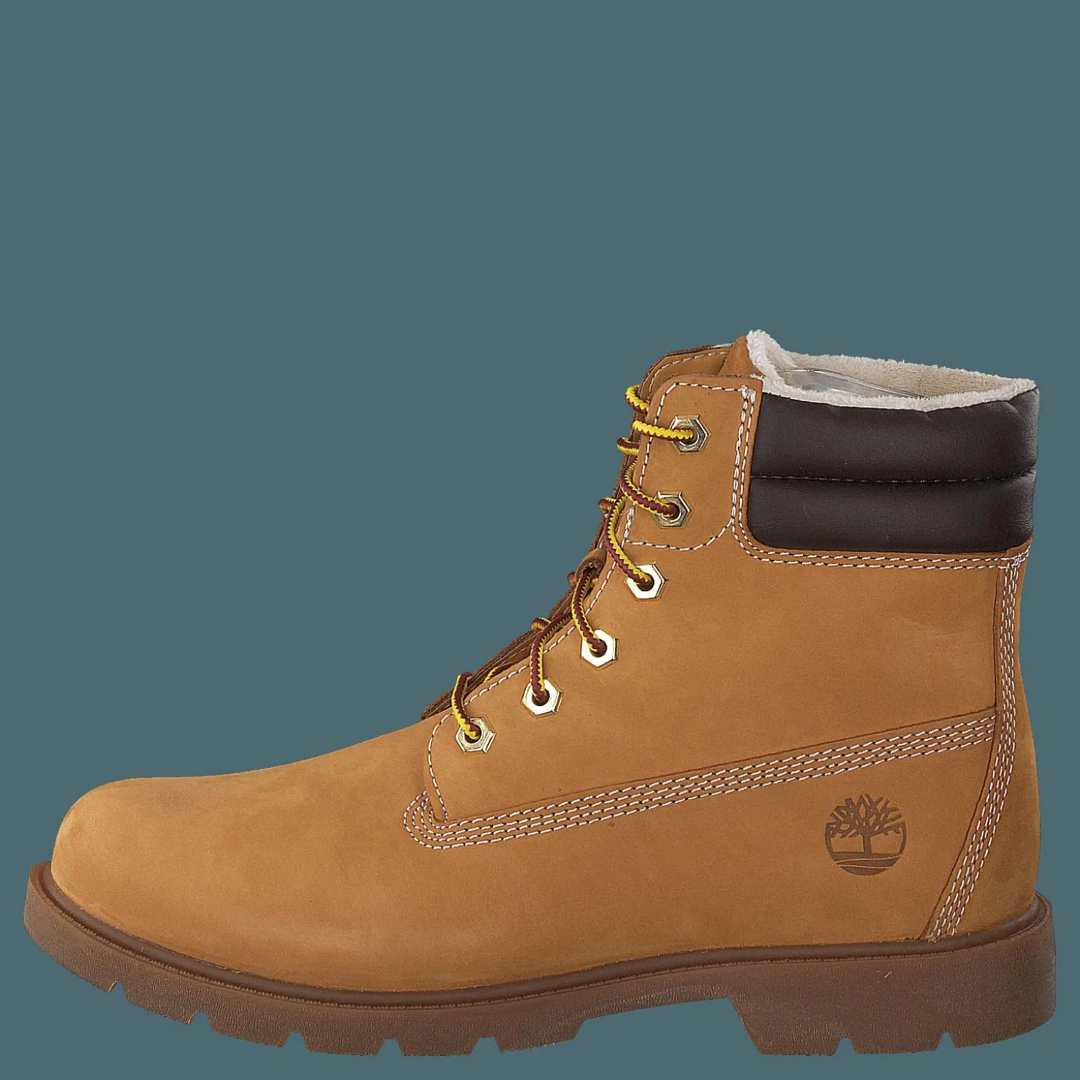 Linden Woods 6in Faux Fur Line Wheat