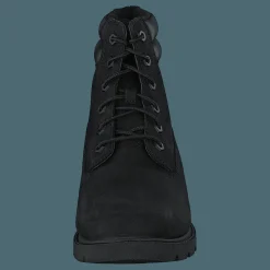 Linden Woods 6in Faux Fur Line Jet Black