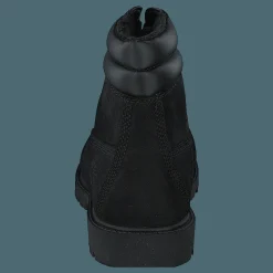 Linden Woods 6in Faux Fur Line Jet Black