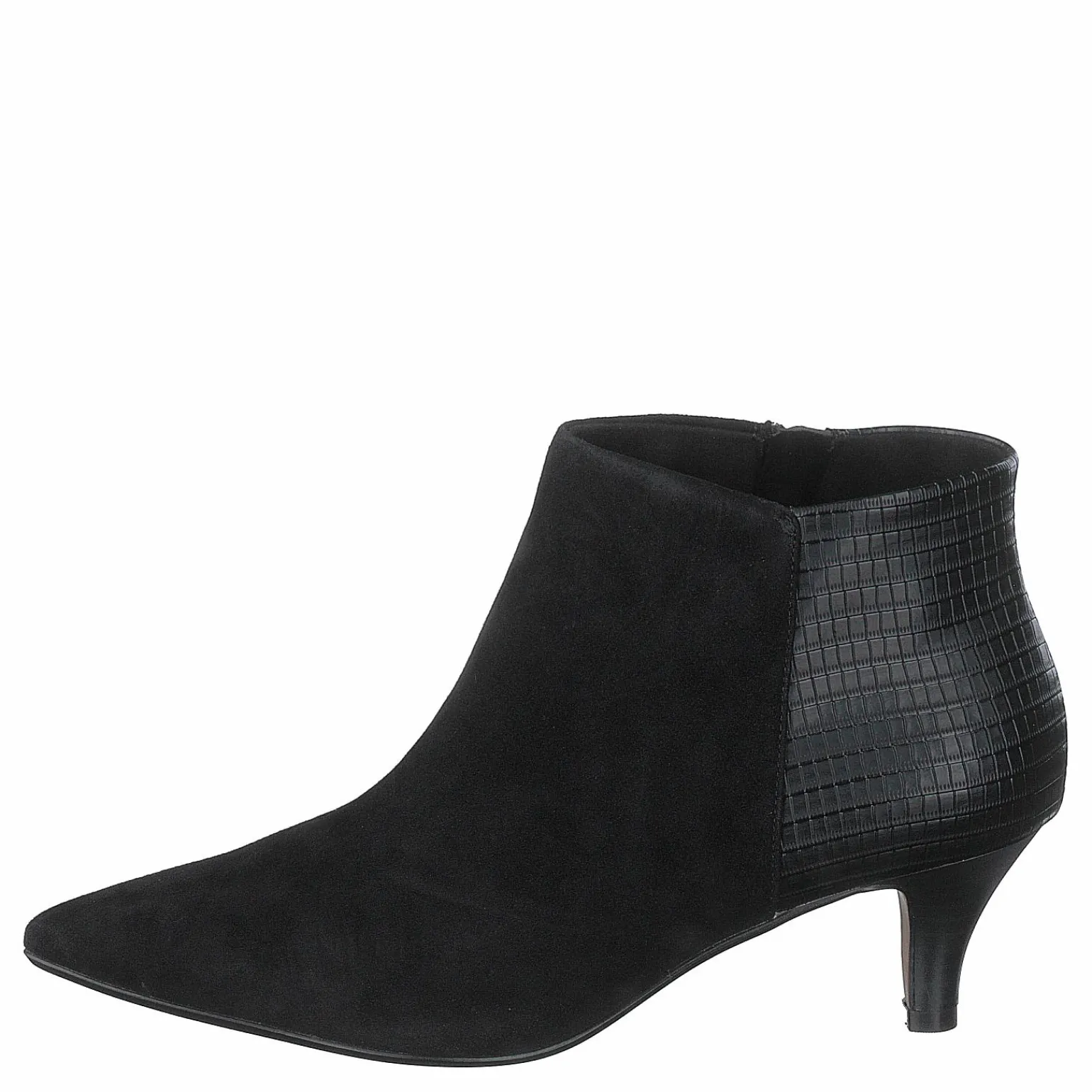 Linvale Sea Black Suede/croc Synth Combi