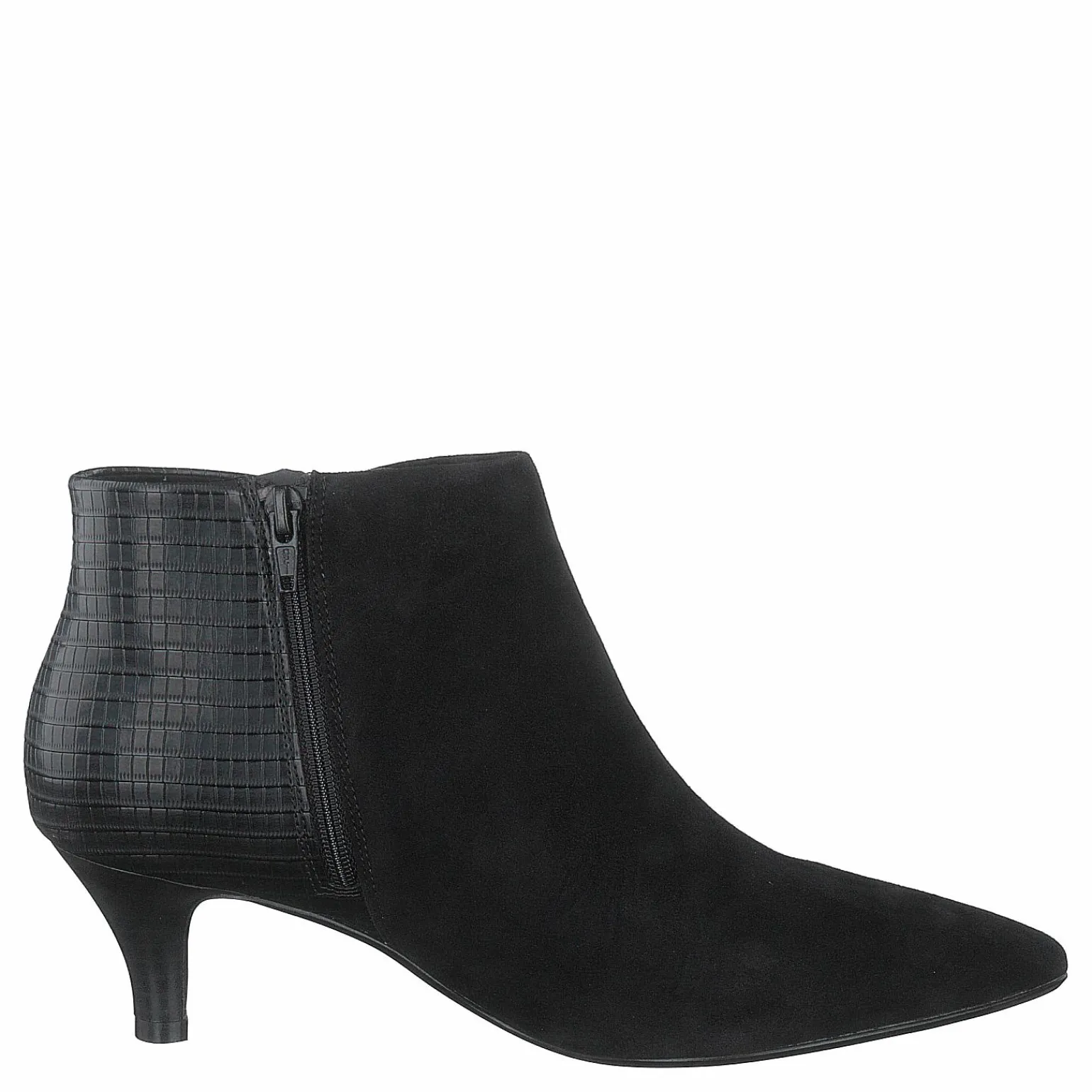 Linvale Sea Black Suede/croc Synth Combi