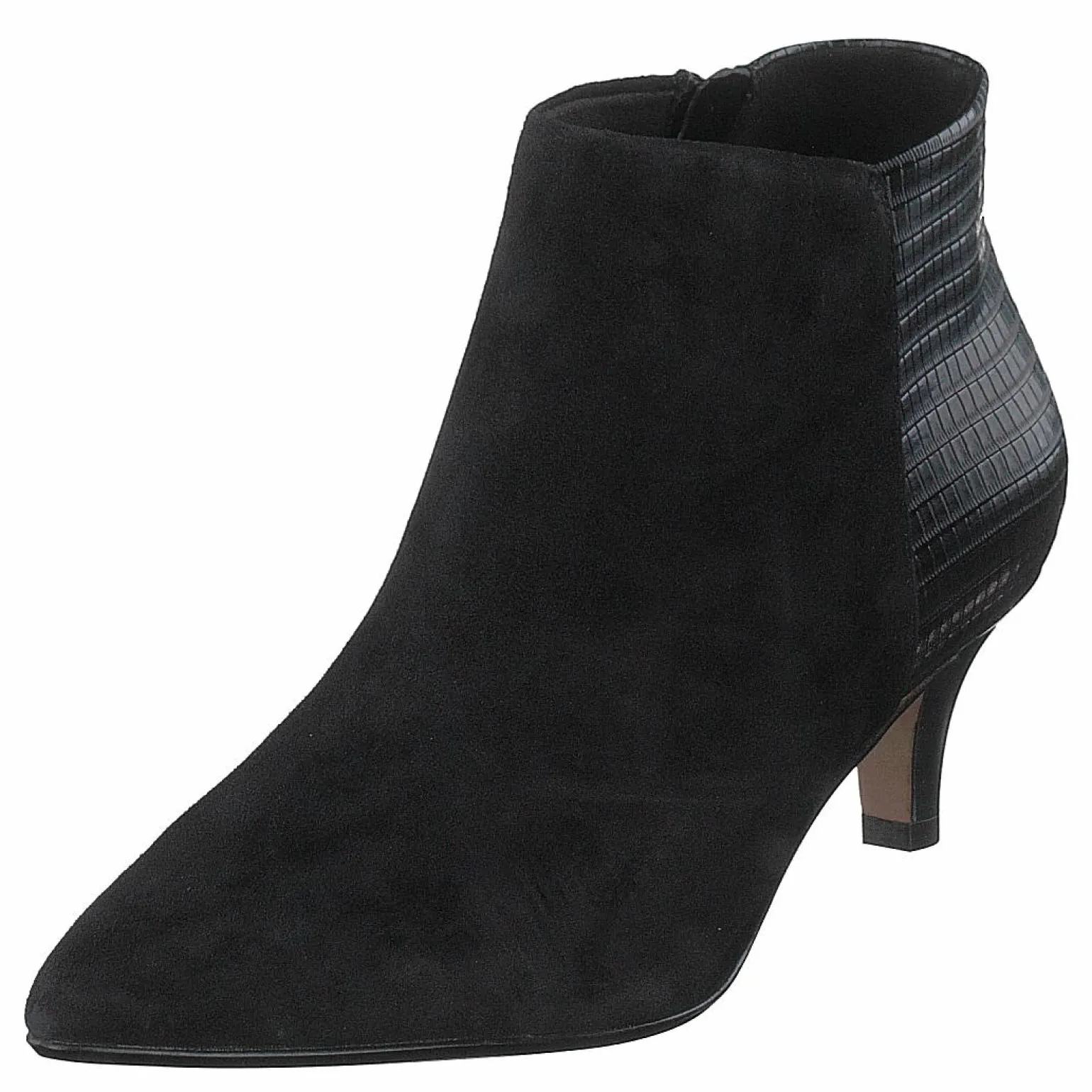 Linvale Sea Black Suede/croc Synth Combi