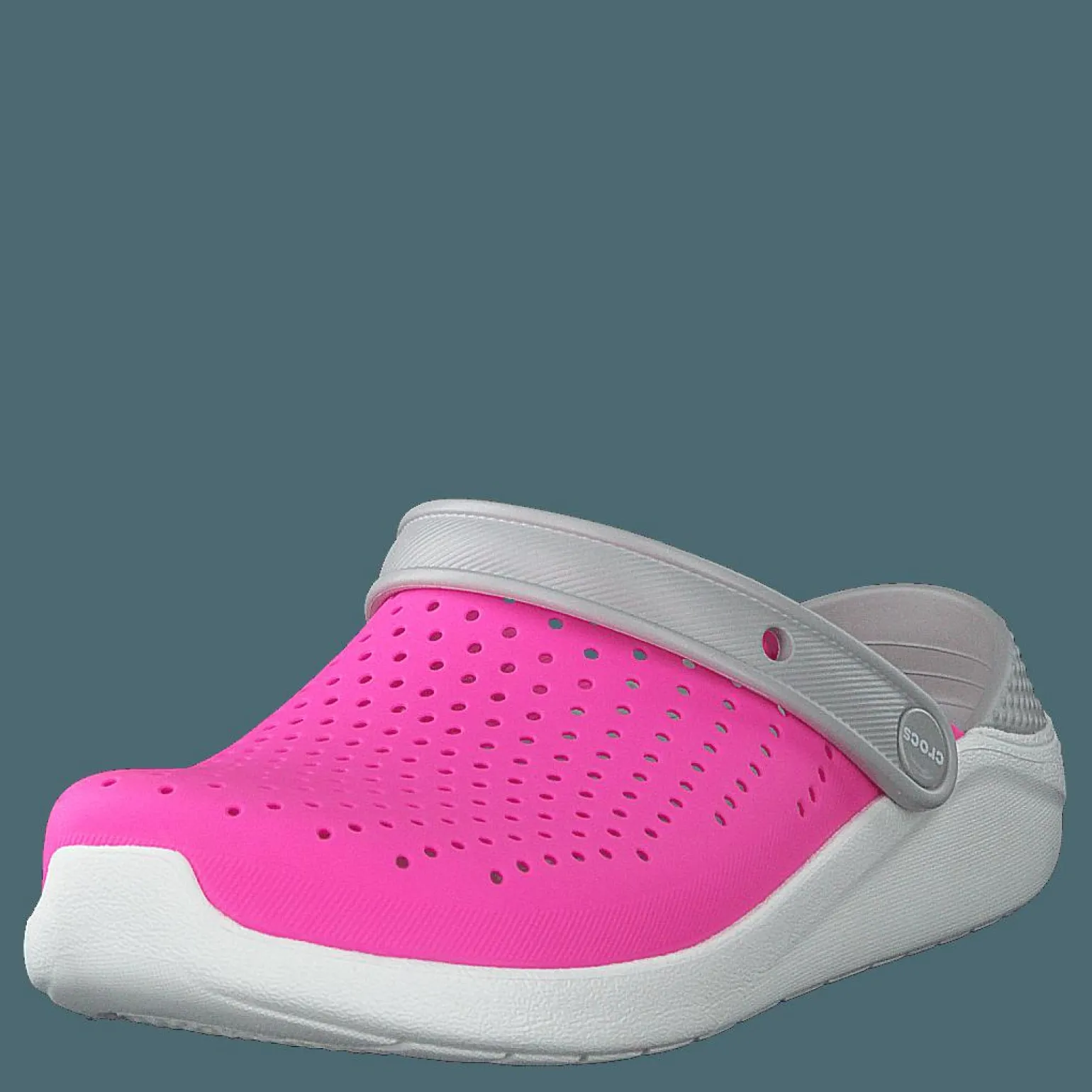 LiteRide Clog Kids Electric Pink / White