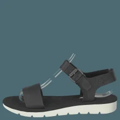 Lottie Lou 1-band Sandal Black Full Grain