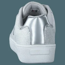 Low Cut Shoe Alex Canvas Glitt Papyrus