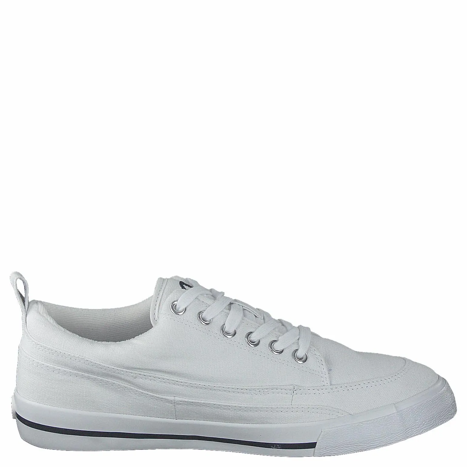 Low Cut Shoe Smu Crew White
