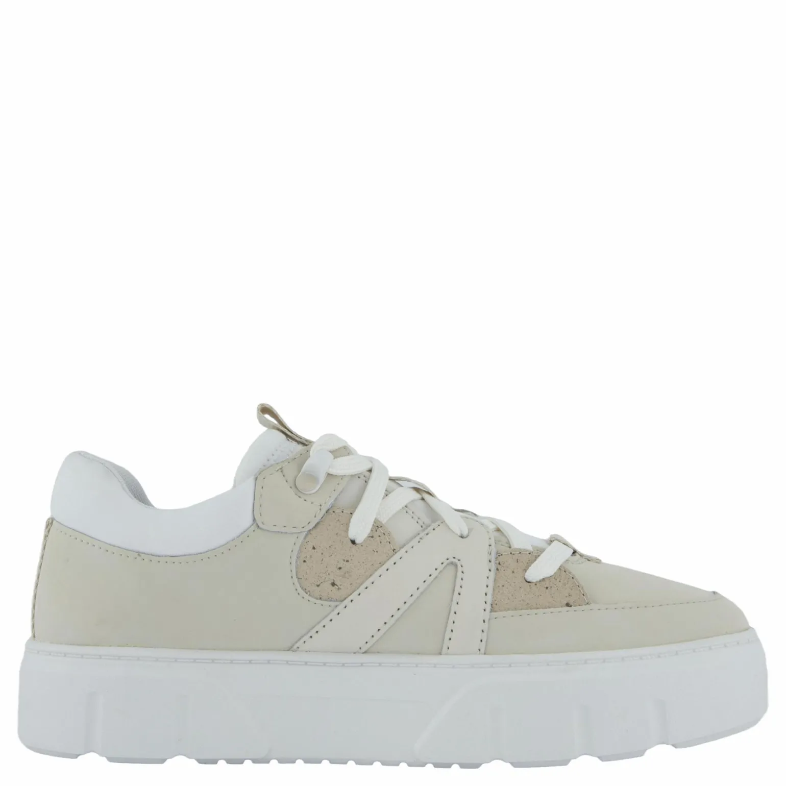 Low Lace Up Sneaker Larurel Co Whi Nubuck