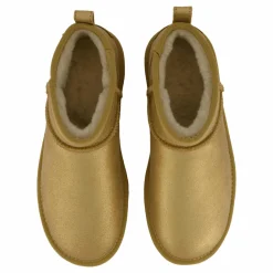 Lowboot Plateau Metallic Tan