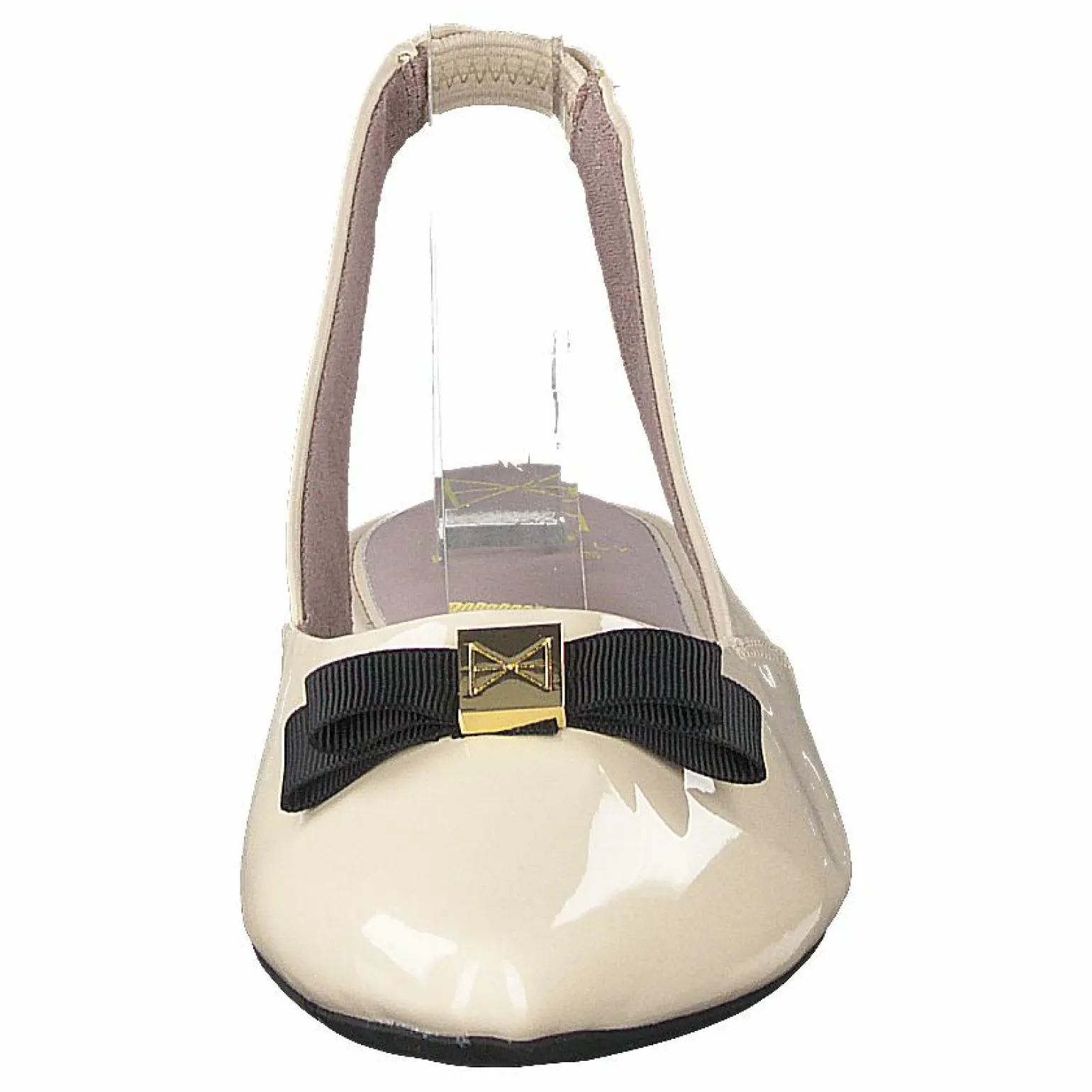 Maren Cream/black Patent