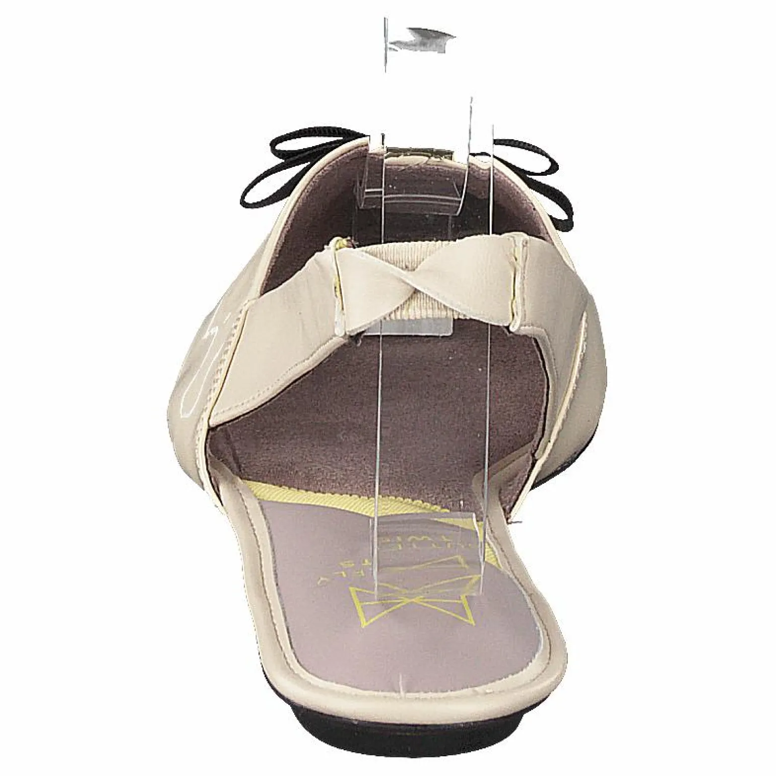 Maren Cream/black Patent