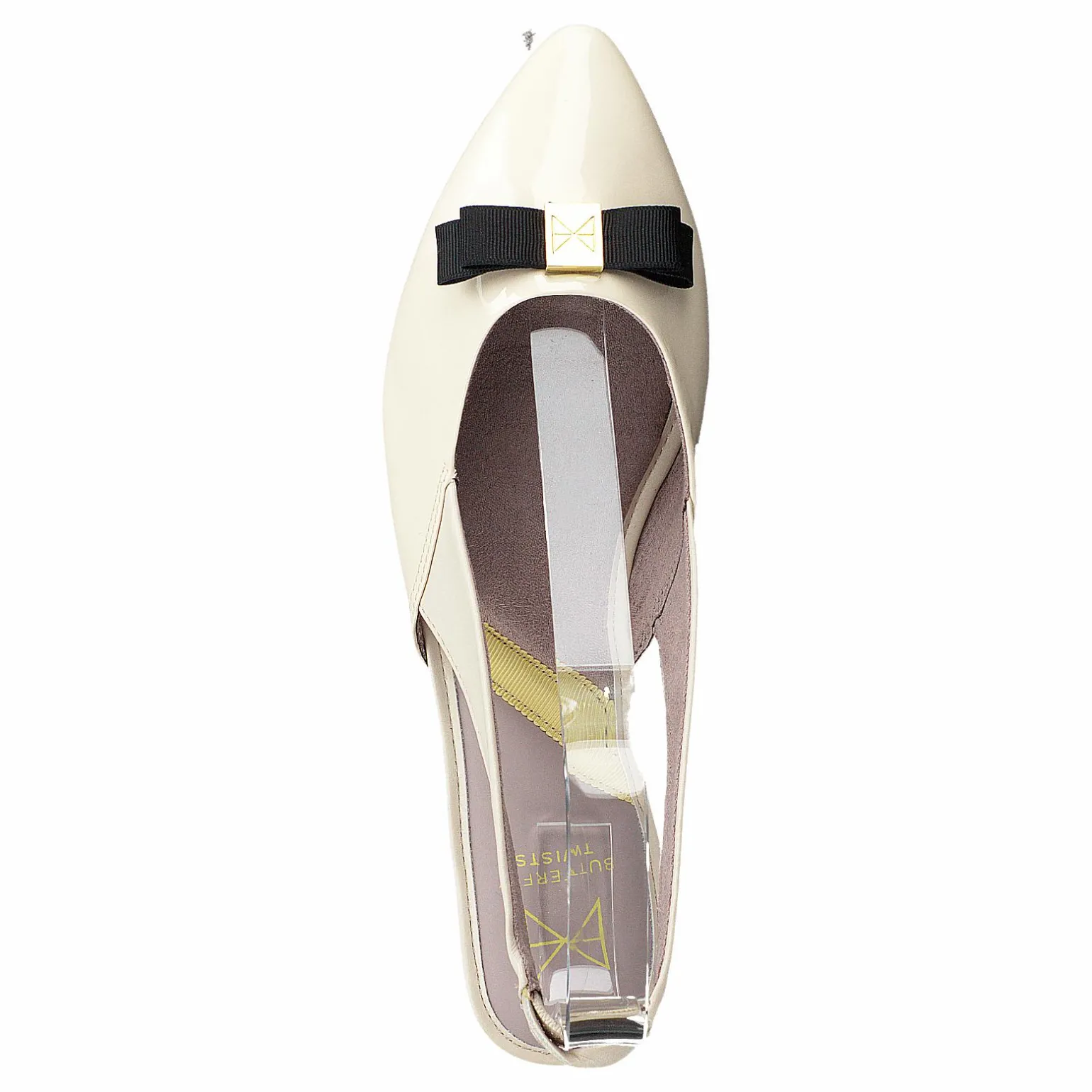 Maren Cream/black Patent