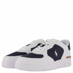 Masters Court Leather Sneaker White / Navy