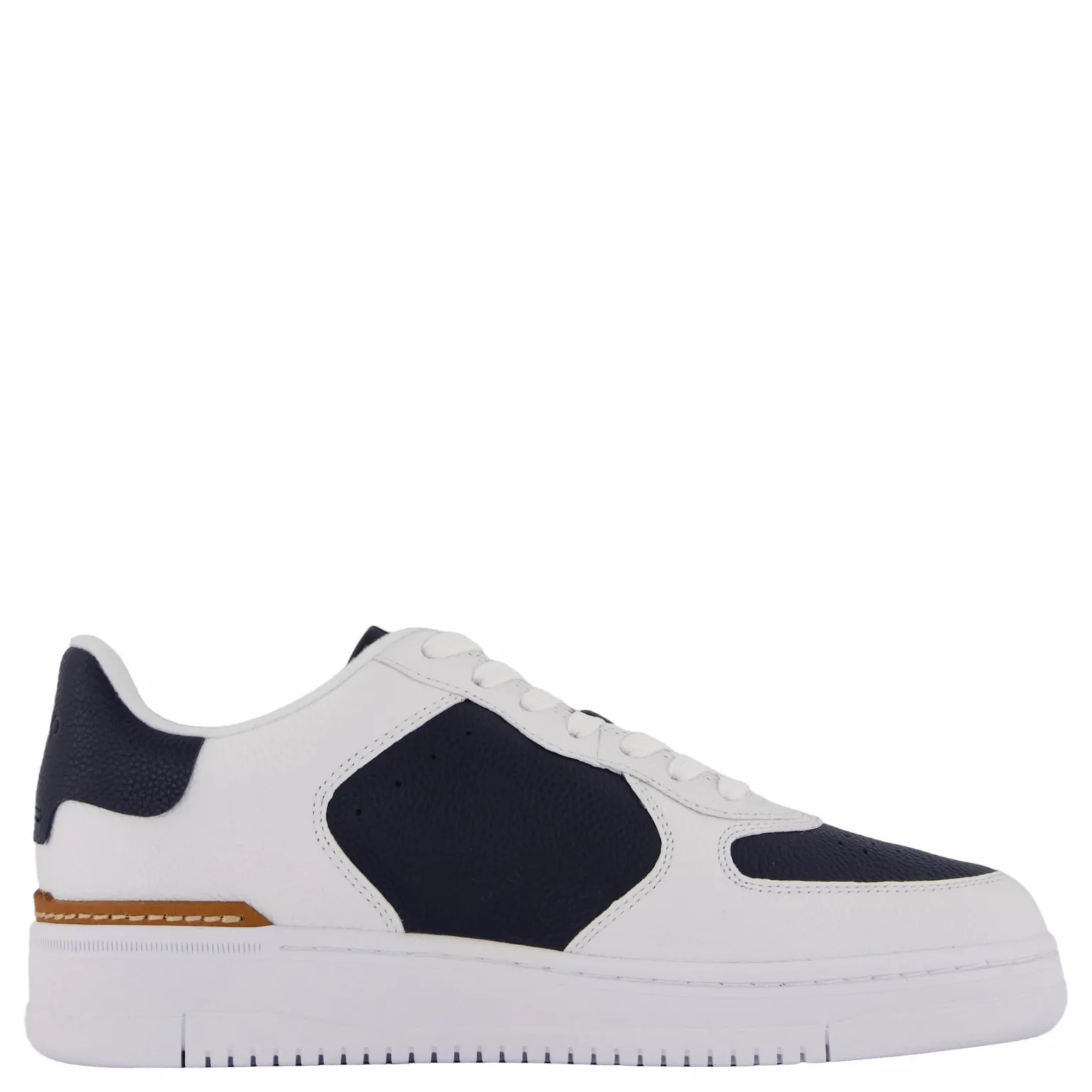 Masters Court Leather Sneaker White / Navy