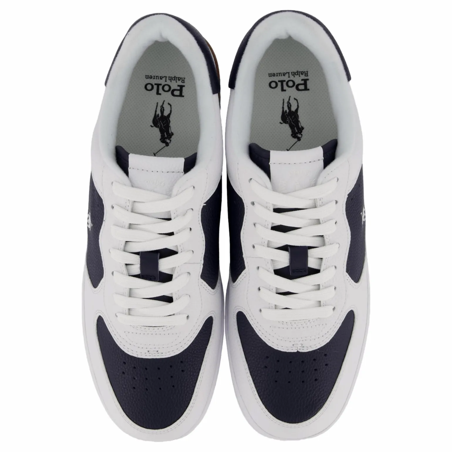 Masters Court Leather Sneaker White / Navy