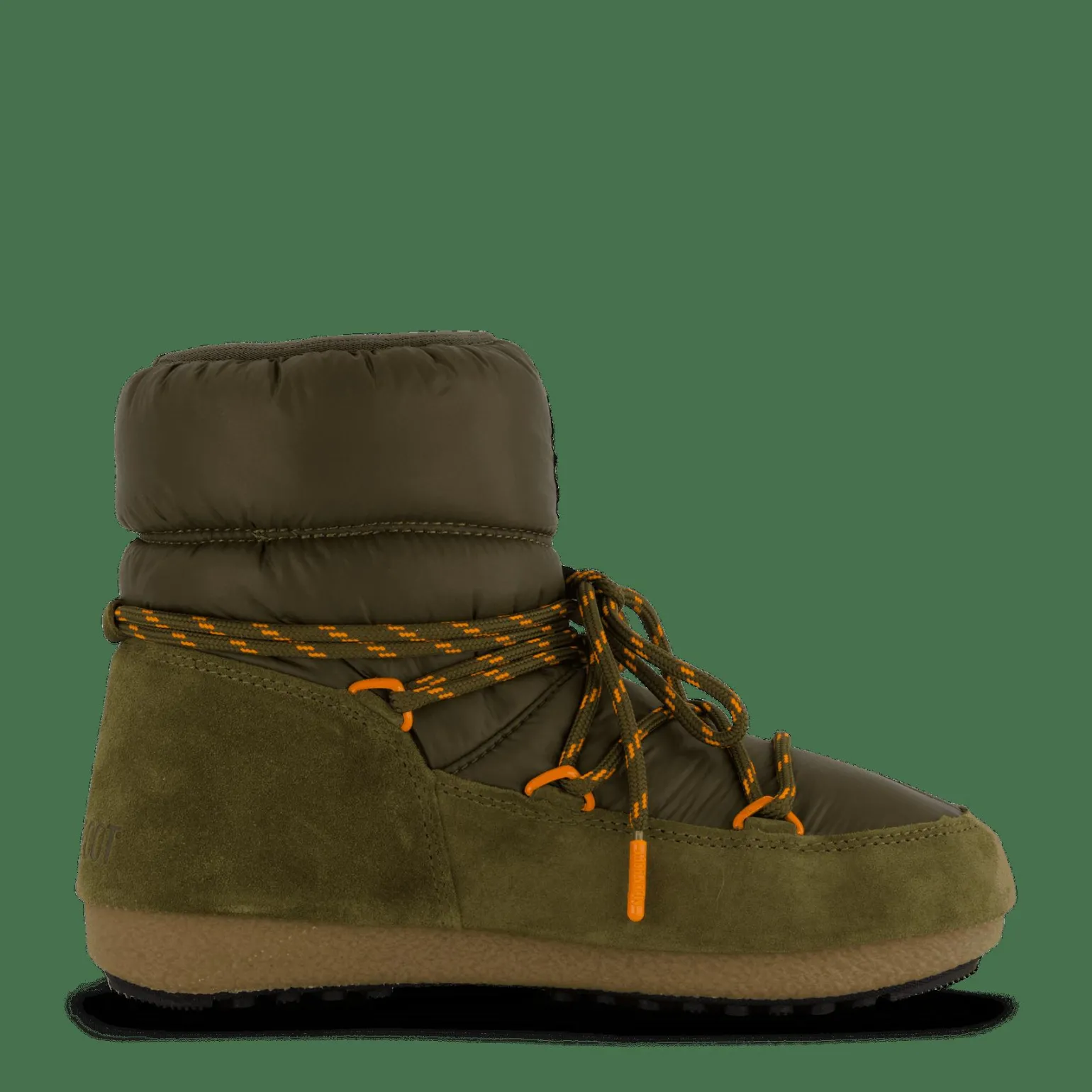 Mb Moon Boot Low Suede/dbpiu Army Green