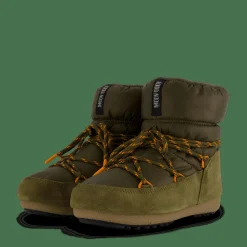 Mb Moon Boot Low Suede/dbpiu Army Green