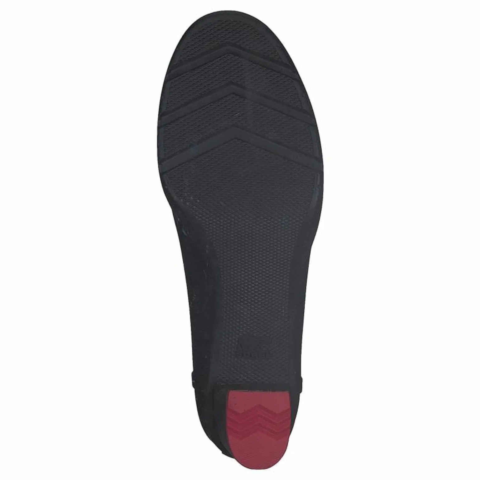 Medina III Black, Bright Red