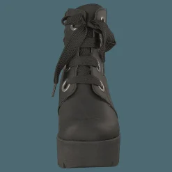 Mid Lace Boot Black/silver