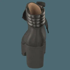 Mid Lace Boot Black/silver