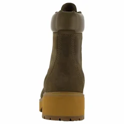 Mid Lace Up Boot Olv Full Grain