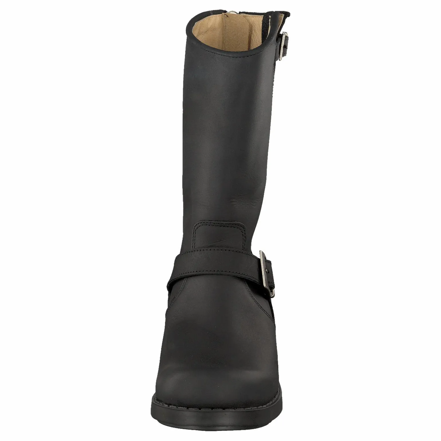 Mid Zip Back Black/Silver