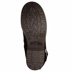 Mid Zip Back Black/Silver