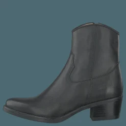 Mid Zip Boot Black