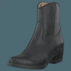 Mid Zip Boot Black