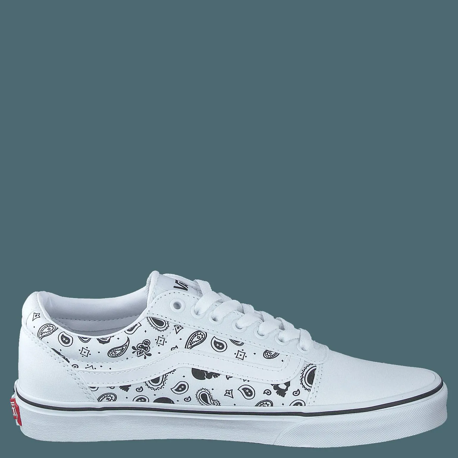 Mn Ward (skull Bandana) White/white