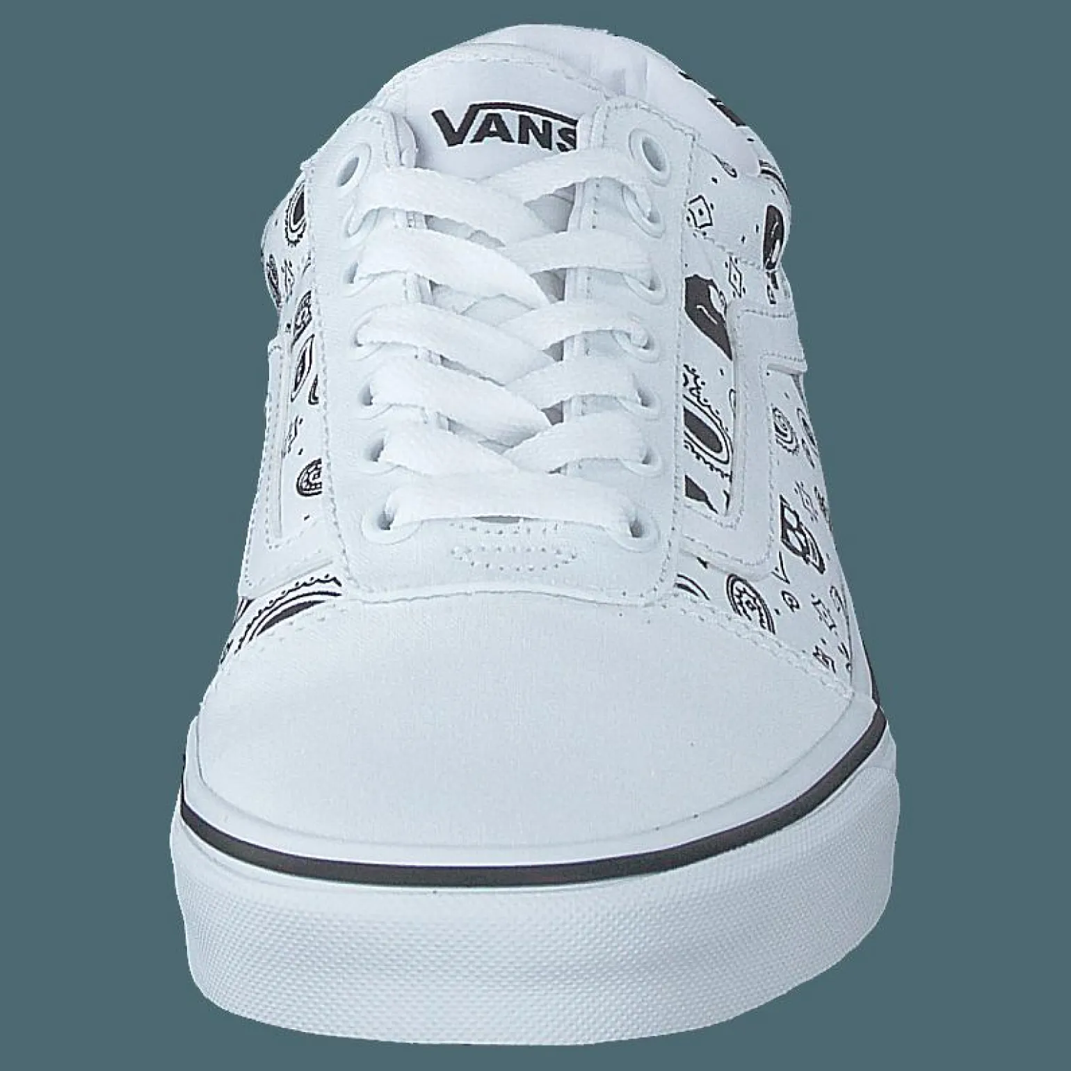 Mn Ward (skull Bandana) White/white