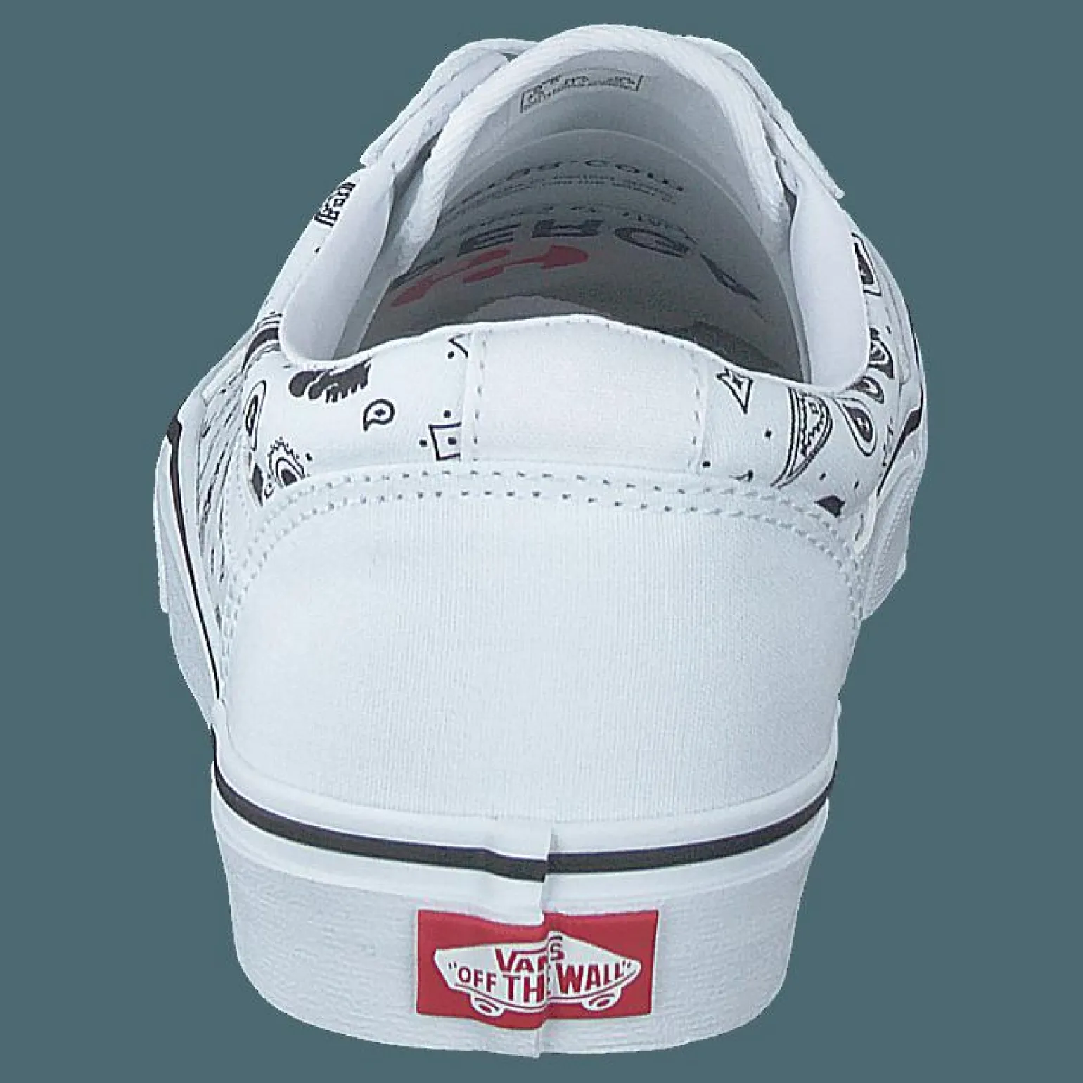 Mn Ward (skull Bandana) White/white