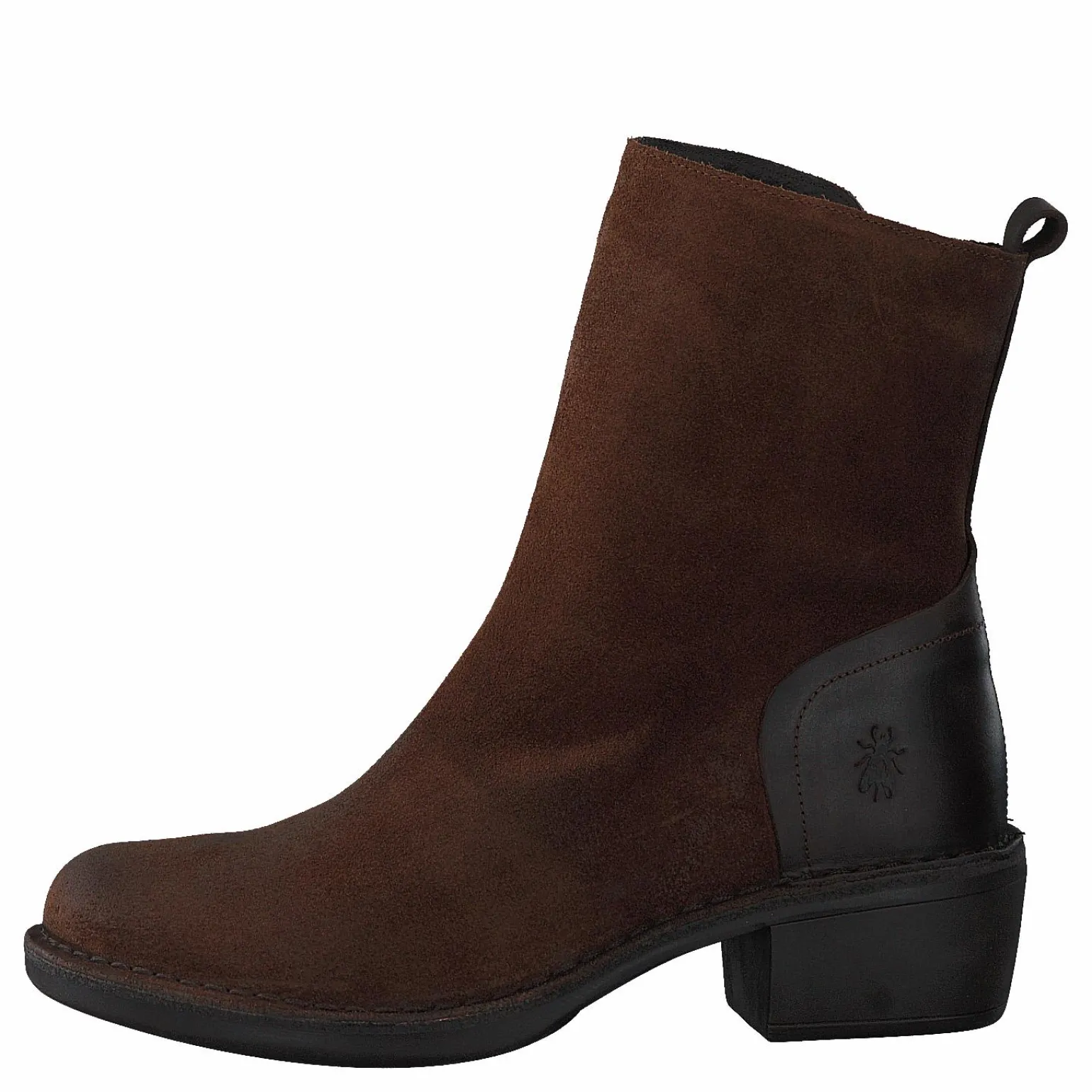 Moba032fly Oil Suede/rug Camel/dk Brown