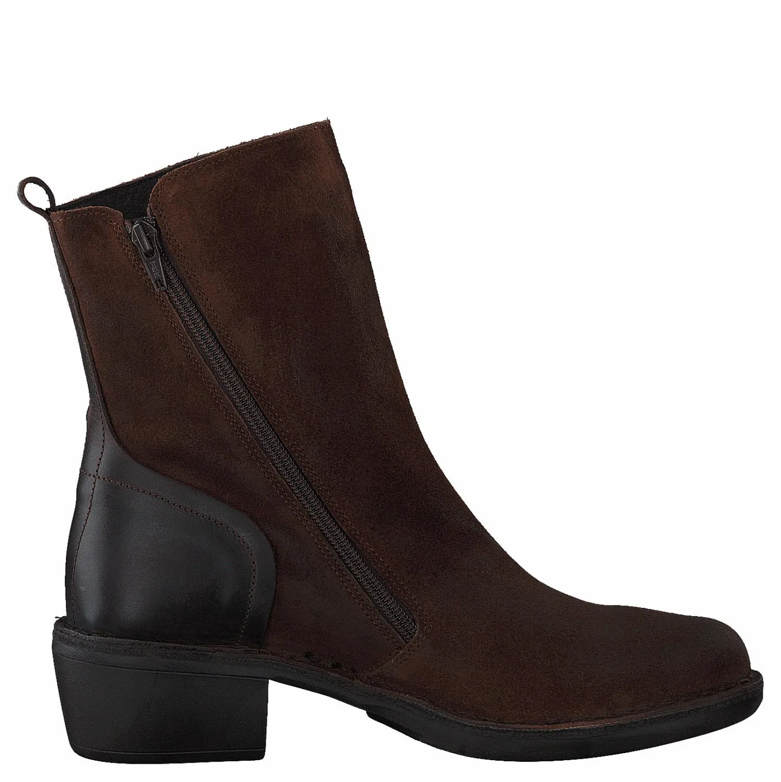 Moba032fly Oil Suede/rug Camel/dk Brown