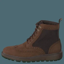 Motion Wing Tip Boot Brown/olive