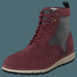 Motion Wing Tip Boot Cabernet/gray/black