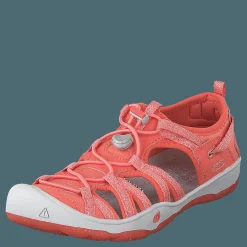 Moxie Sandal Youth Coral/vapor