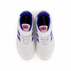 Nebzed Elastic Lace Top Strap Shoes Cloud White / Royal Blue / Lucid Pink