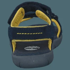 Nubble L/f 2 Strap Sandal Basi Black Iris