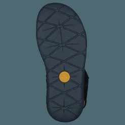 Nubble L/f 2 Strap Sandal Basi Black Iris