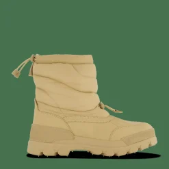 Oslo Quilted Ripstop & Leather Boot Sand Dune